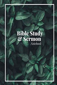 Bible Study and Sermon Notebook