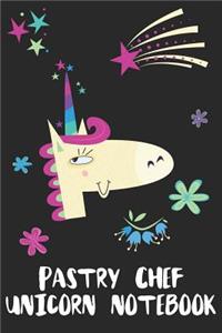 Pastry Chef Unicorn Notebook