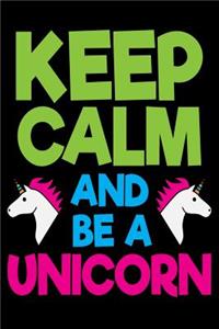 Keep Calm And be a Unicorn