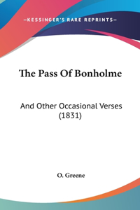 The Pass of Bonholme