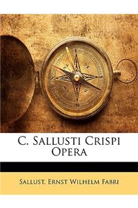 C. Sallusti Crispi Opera