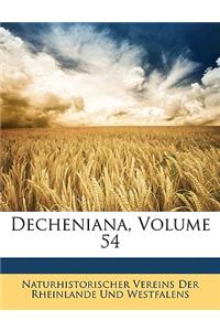 Decheniana, Volume 54