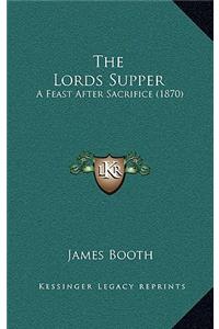 The Lords Supper