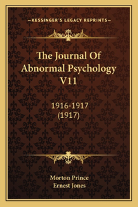 Journal Of Abnormal Psychology V11