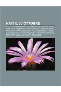 Nati Il 30 Ottobre