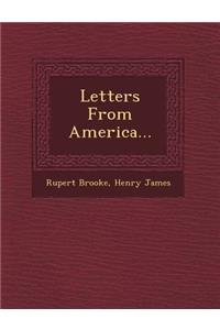 Letters from America...
