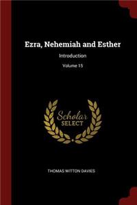 Ezra, Nehemiah and Esther