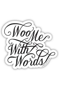Woo Me Sticker