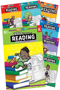 180 Days of Reading for K-6, 7-Book Set