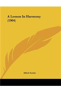 A Lesson In Harmony (1904)
