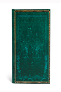 Paperblanks Viridian Old Leather Collection Hardcover Journal Ultra Lined Elastic Band Closure 144 Pg 120 GSM