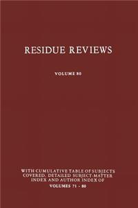 Residue Reviews