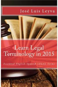 Learn Legal Terminology in 2015