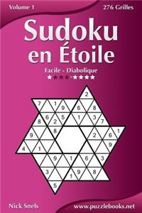 Sudoku en Étoile - Facile à Diabolique - Volume 1 - 276 Grilles