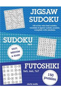 Jigsaw Sudoku, Sudoku & Futoshiki