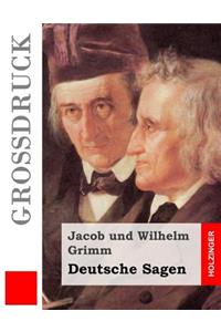 Deutsche Sagen (Großdruck)