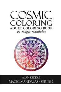 Cosmic Coloring: Adult Coloring Book