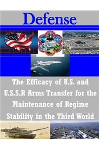 Efficacy of U.S. and U.S.S.R Arms Transfer for the Maintenance of Regime Stability in the Third World