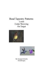 Bead Tapestry Patterns Loom Cedar Waxwing On Target