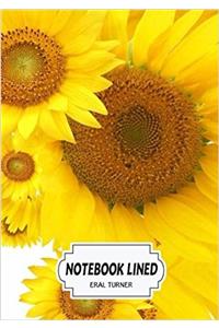 Sunflower Notebook: Notebook / Journal / Diary; Lined Pages