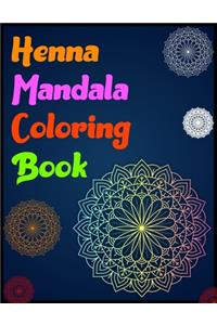 Henna Mandala Coloring Book