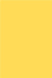 Dot Grid Mustard colored Bullet Journal