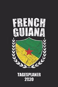 Tagesplaner 2020 French Guiana