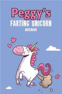 Peggy's Farting Unicorn Notebook