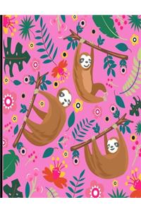 This Is My Super Cute Sloth Sketch Book