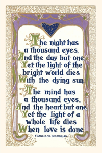 Vintage Journal Bourdillon Quotation