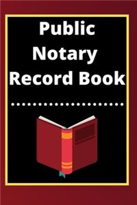 Public Notary Record Book