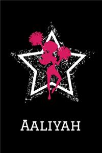 Aaliyah Cheerleading Notebook