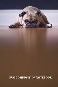 Pug Composition Notebook