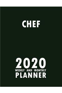 Chef 2020 Weekly and Monthly Planner