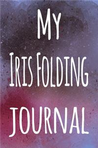 My Iris Folding Journal
