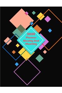 2020 Planner Weekly And Monthly