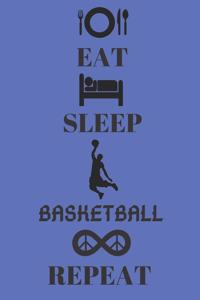 Eat Sleep Basketball Repeat