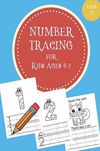 Number Tracing for Kids Ages 4-7