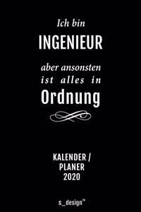 Kalender 2020 für Ingenieure / Ingenieur / Ingenieurin