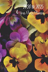 6 Year Daily Planner 2020 To 2025