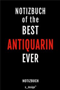 Notizbuch für Antiquarin