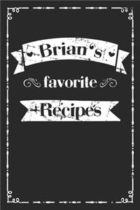 Brian's favorite recipes