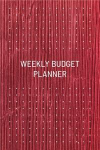 Weekly Budget Planner