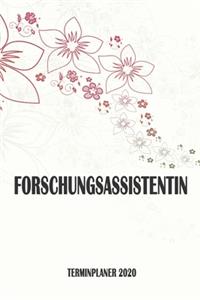 Forschungsassistentin - Terminplaner 2020