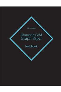 Diamond Grid Graph Paper Notebook