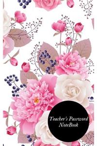 Teacher's Password Notebook