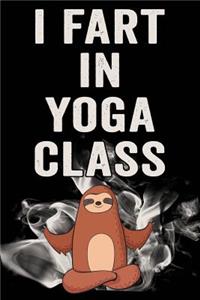 I Fart in Yoga Class