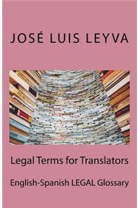 Legal Terms for Translators