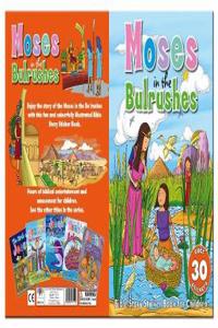 Bible Story Sticker Book for Children: Moses in the Bulrushes