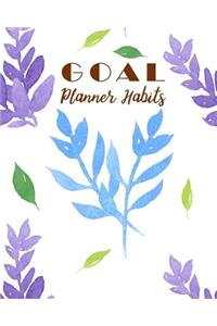 Goal Planner Habits